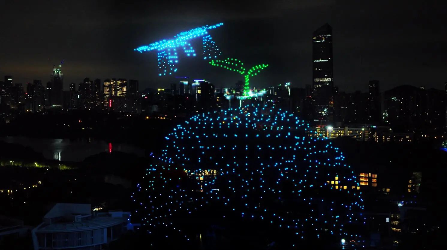 世界糧食日｜大疆螢火蟲(chóng)首秀，呼吁全球水資源保護(hù)